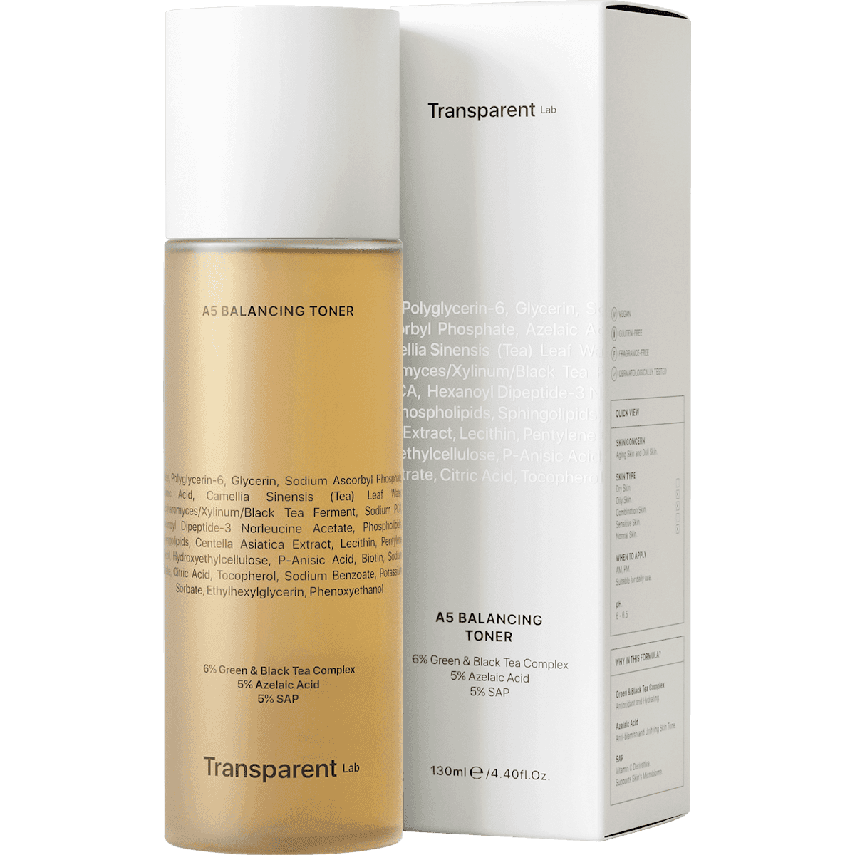 Transparent Lab Toner Balancing, 135 ml — منتج ألماني أصلي في المغرب
