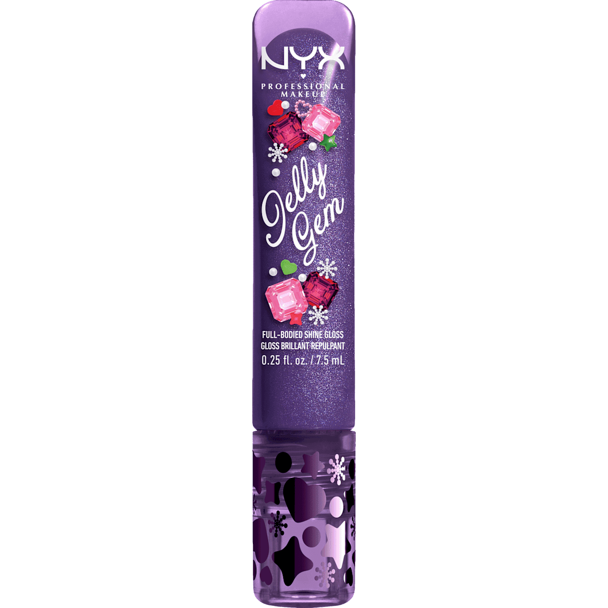 NYX PROFESSIONAL MAKEUP Gloss XMAS Jelly Gem 04 Purple Pearl, 7,5 ml — منتج ألماني أصلي في المغرب