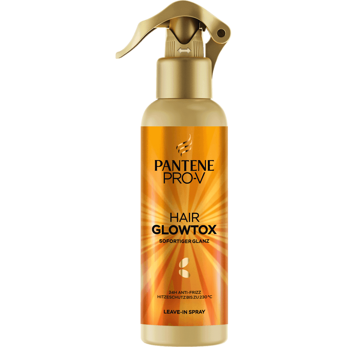 PANTENE PRO-V Leave-In Spray Glowtox, 200 ml — produit allemand authentique au Maroc