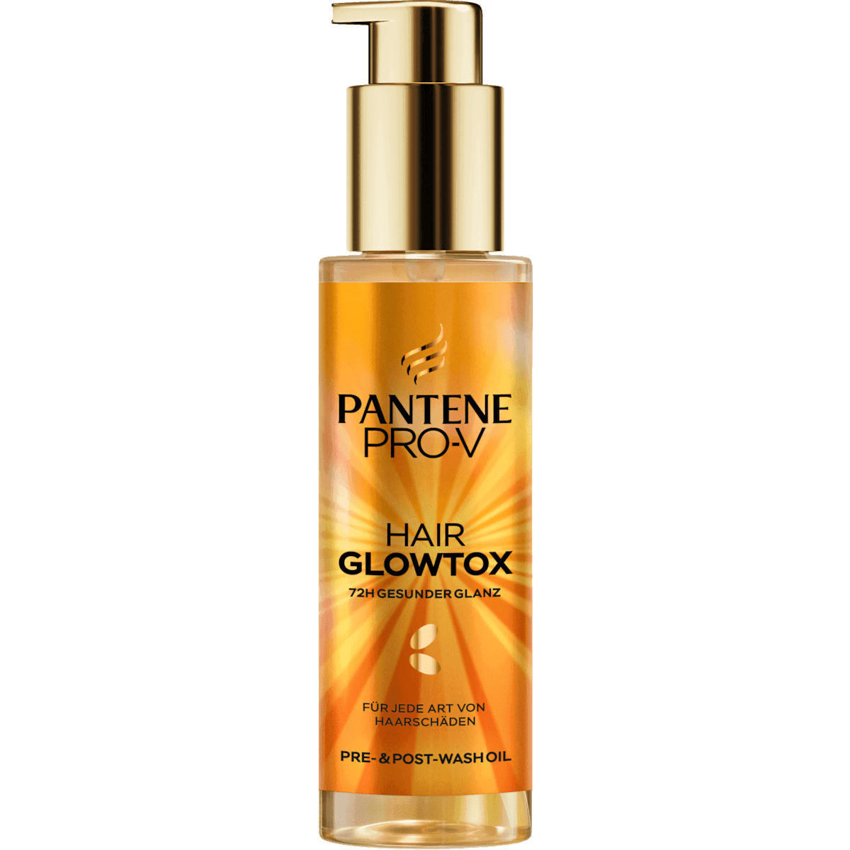 PANTENE PRO-V Huile capillaire Glowtox, 100 ml (PANTENE PRO-V Haaröl Glowtox, 100 ml) — produit allemand authentique au Maroc