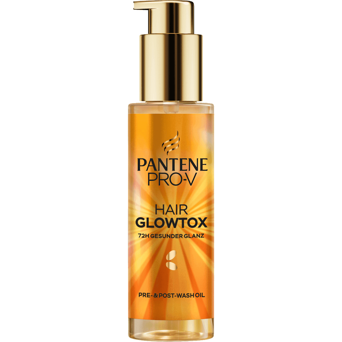 PANTENE PRO-V Huile capillaire Glowtox, 100 ml (PANTENE PRO-V Haaröl Glowtox, 100 ml) — produit allemand authentique au Maroc