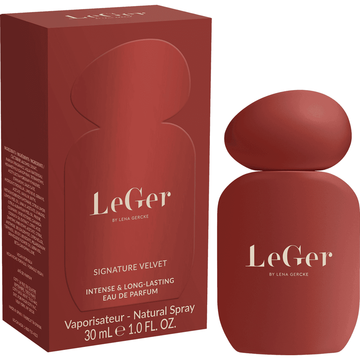 LeGer Signature Velvet Eau de Parfum, 30 ml — produit allemand authentique au Maroc