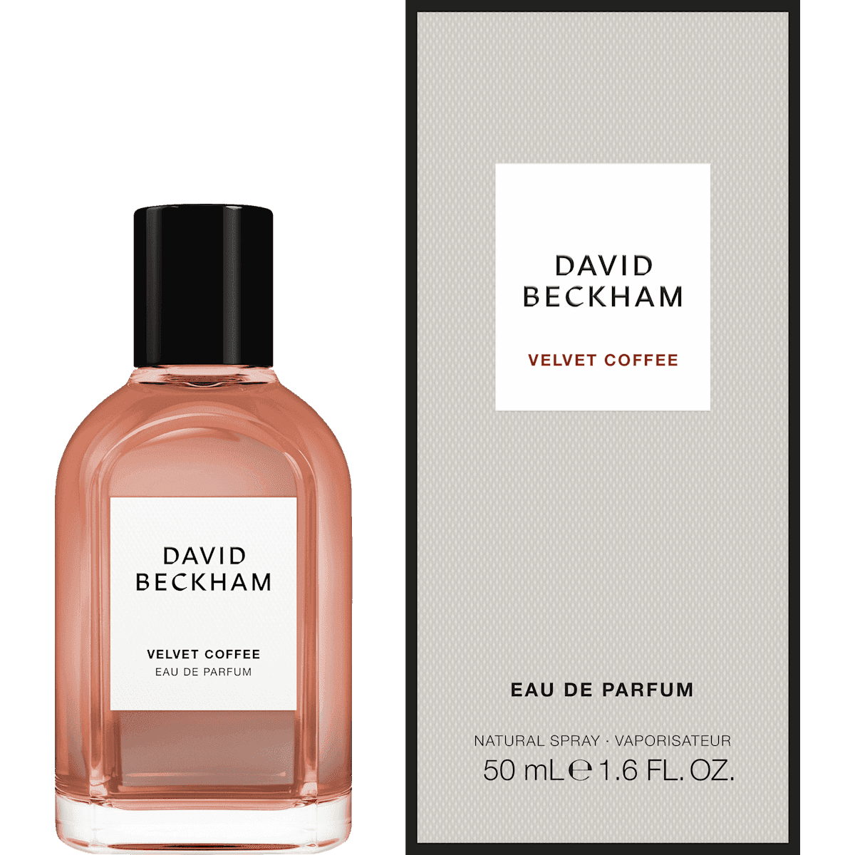 DAVID BECKHAM Velvet Coffee Eau de Parfum, 50 ml — produit allemand authentique au Maroc