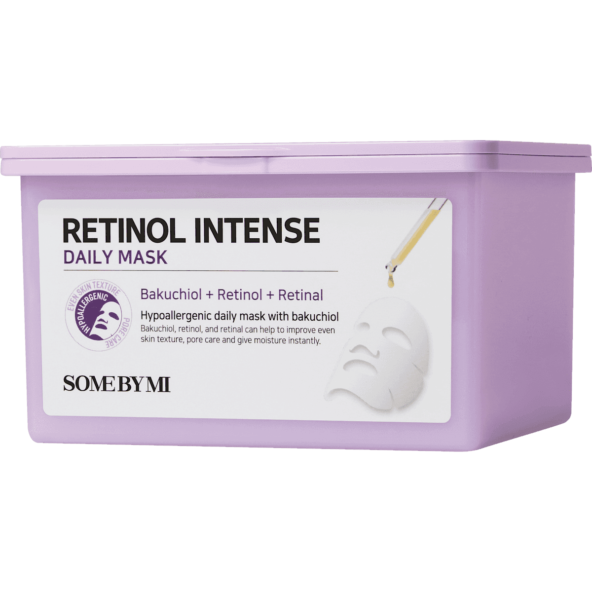 SOME BY MI masque tissu Daily Retinol Intense, 30 pièces — produit allemand authentique au Maroc
