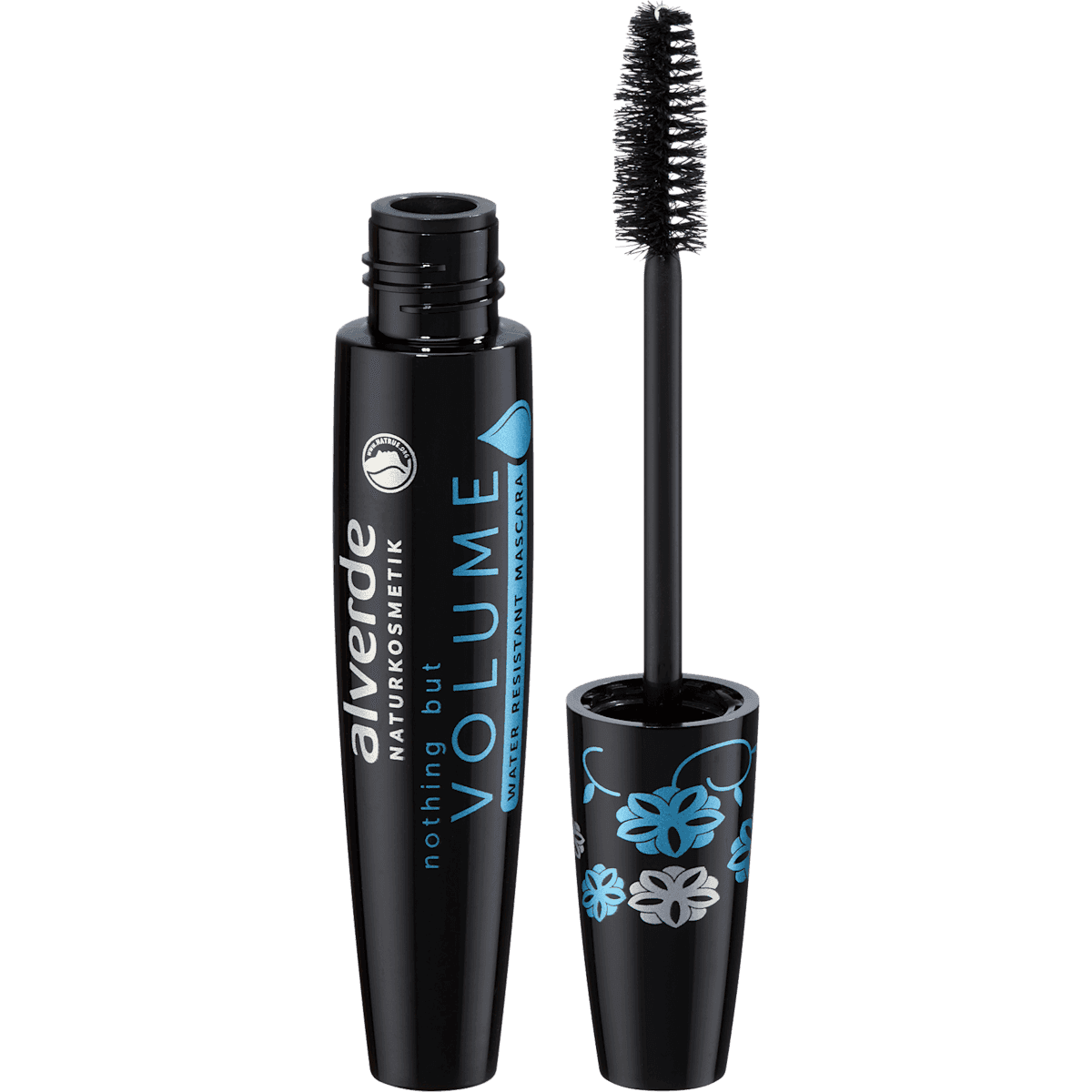 alverde NATURKOSMETIK Mascara Nothing But Volume Waterproof, 12 ml — produit allemand authentique au Maroc