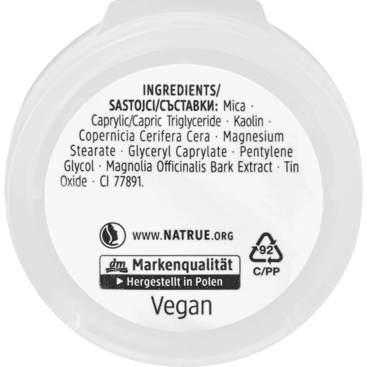 alverde NATURKOSMETIK Fard à paupières Mono Matte 01 All In One, 1,5 g (alverde NATURKOSMETIK Lidschatten Mono Matte 01 All In One, 1,5 g) — produit allemand authentique au Maroc