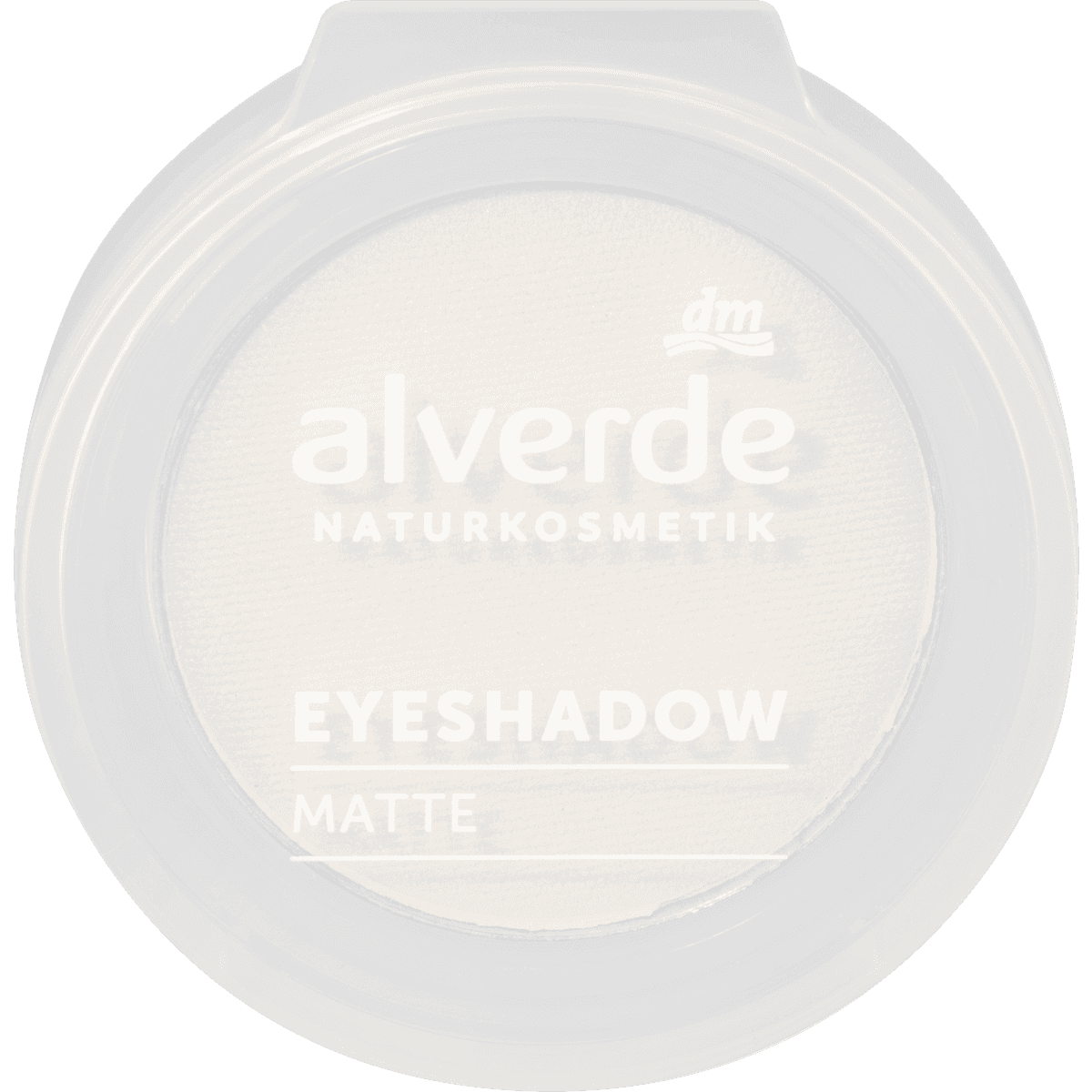 alverde NATURKOSMETIK Fard à paupières Mono Matte 01 All In One, 1,5 g — produit allemand authentique au Maroc
