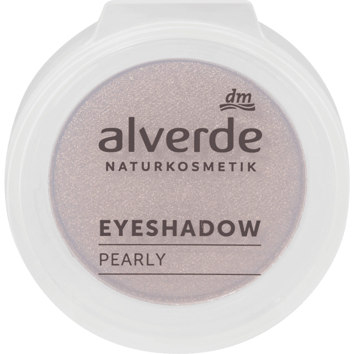 alverde NATURKOSMETIK Fard à paupières Mono Pearly 29 Hazel Glow, 1,5 g — produit allemand authentique au Maroc