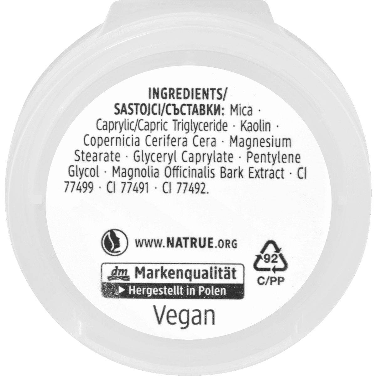 alverde NATURKOSMETIK Fard à paupières Mono Matte 30 Pure Mocha, 1,5 g (alverde NATURKOSMETIK Lidschatten Mono Matte 30 Pure Mocha, 1,5 g) — produit allemand authentique au Maroc