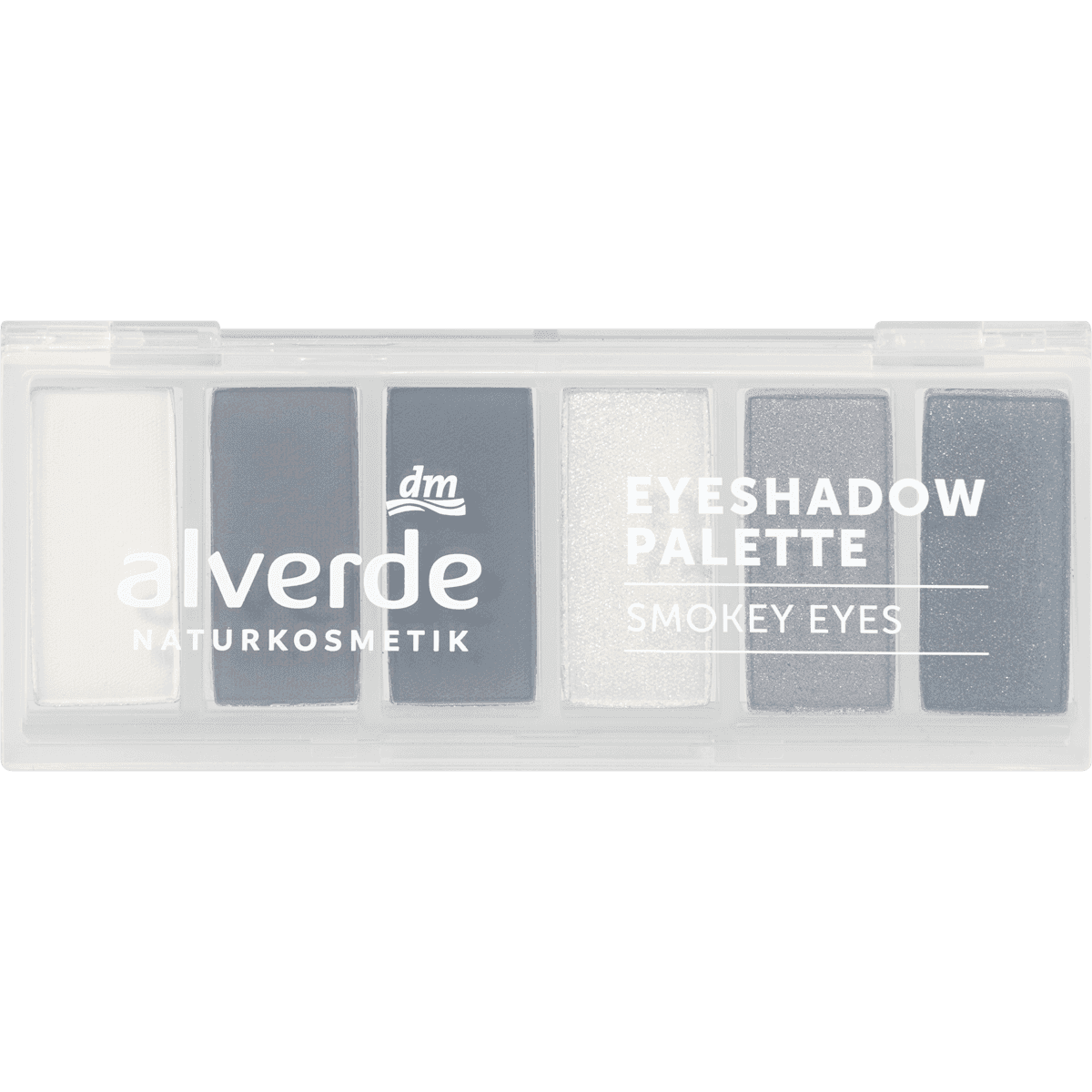 alverde NATURKOSMETIK Fard à paupières Palette 10 Smokey Eyes, 7,8 g — produit allemand authentique au Maroc