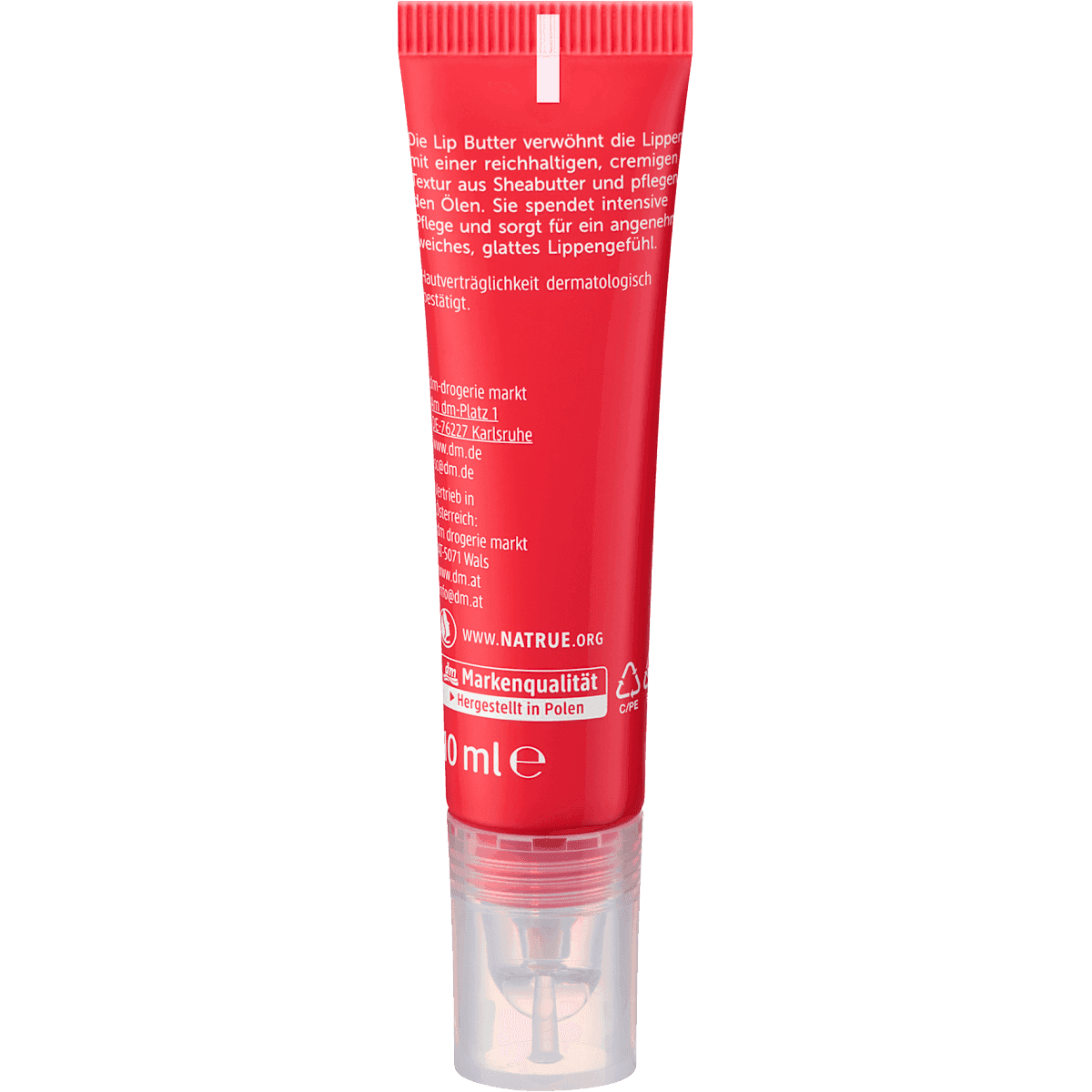 alverde NATURKOSMETIK Lip Butter Intense Care 50 Velvet Blush, 10 ml (alverde NATURKOSMETIK Lip Butter Intense Care 50 Velvet Rouge, 10 ml) — produit allemand authentique au Maroc