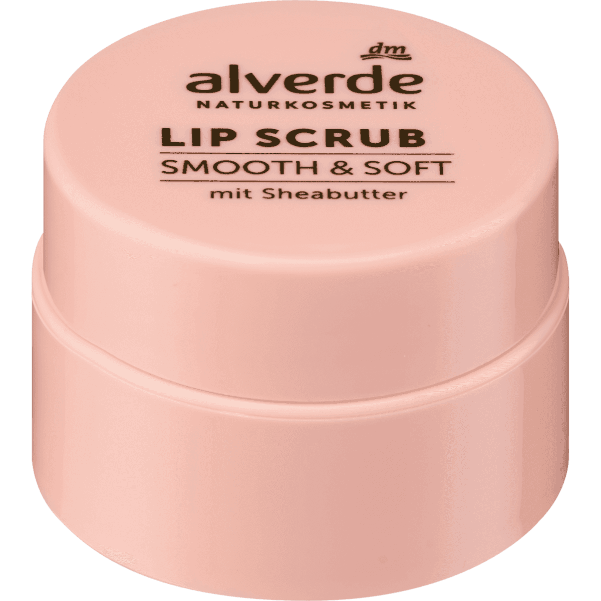 alverde NATURKOSMETIK Gommage lèvres Smooth & Soft, 5 g — produit allemand authentique au Maroc