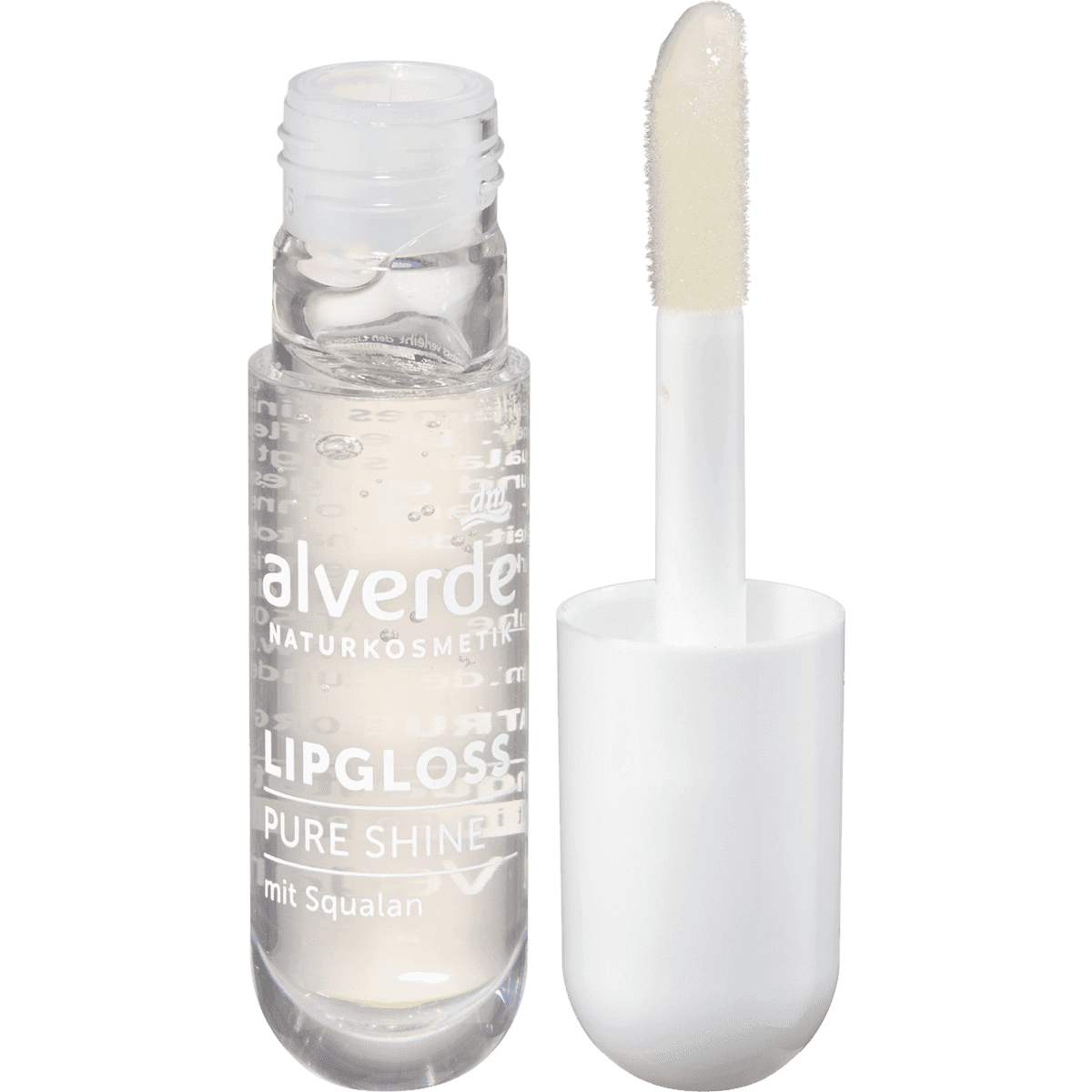 alverde NATURKOSMETIK Gloss Pure Shine 10 Clear Aura, 5 ml — produit allemand authentique au Maroc