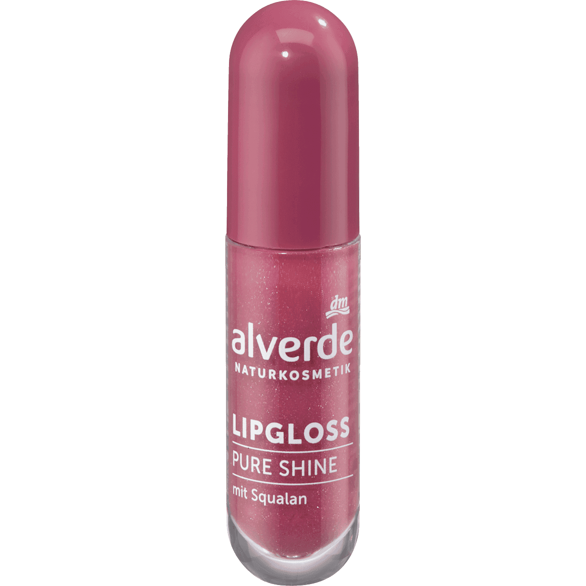 alverde NATURKOSMETIK Gloss Pure Shine 40 Glossy Berry, 5 ml (alverde NATURKOSMETIK Lipgloss Pure Shine 40 Glossy Berry, 5 ml) — produit allemand authentique au Maroc