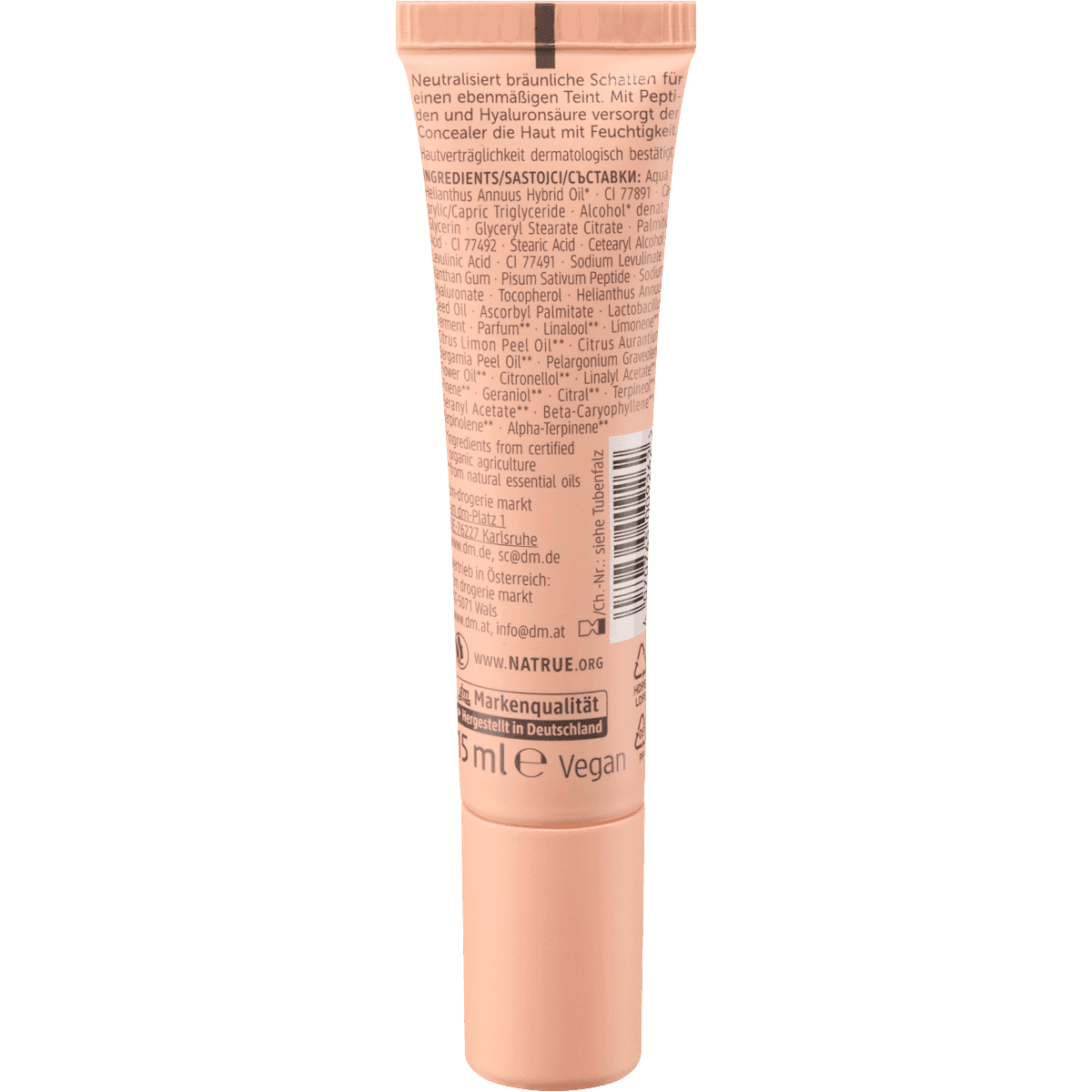 alverde NATURKOSMETIK Concealer CC Color Corrector Mittlerer à dunkler Hautton, 15 ml (alverde NATURKOSMETIK Concealer CC Color Corrector Mittlerer bis dunkler Hautton, 15 ml) — منتج ألماني أصلي في المغرب