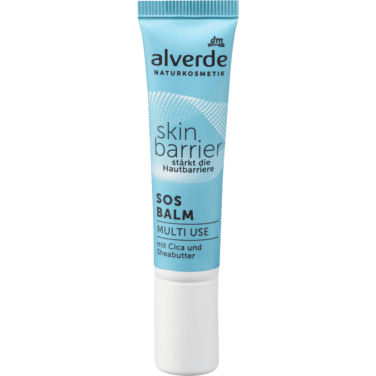 alverde NATURKOSMETIK SOS Balm Skin Barrier Multi Use, 15 ml — produit allemand authentique au Maroc