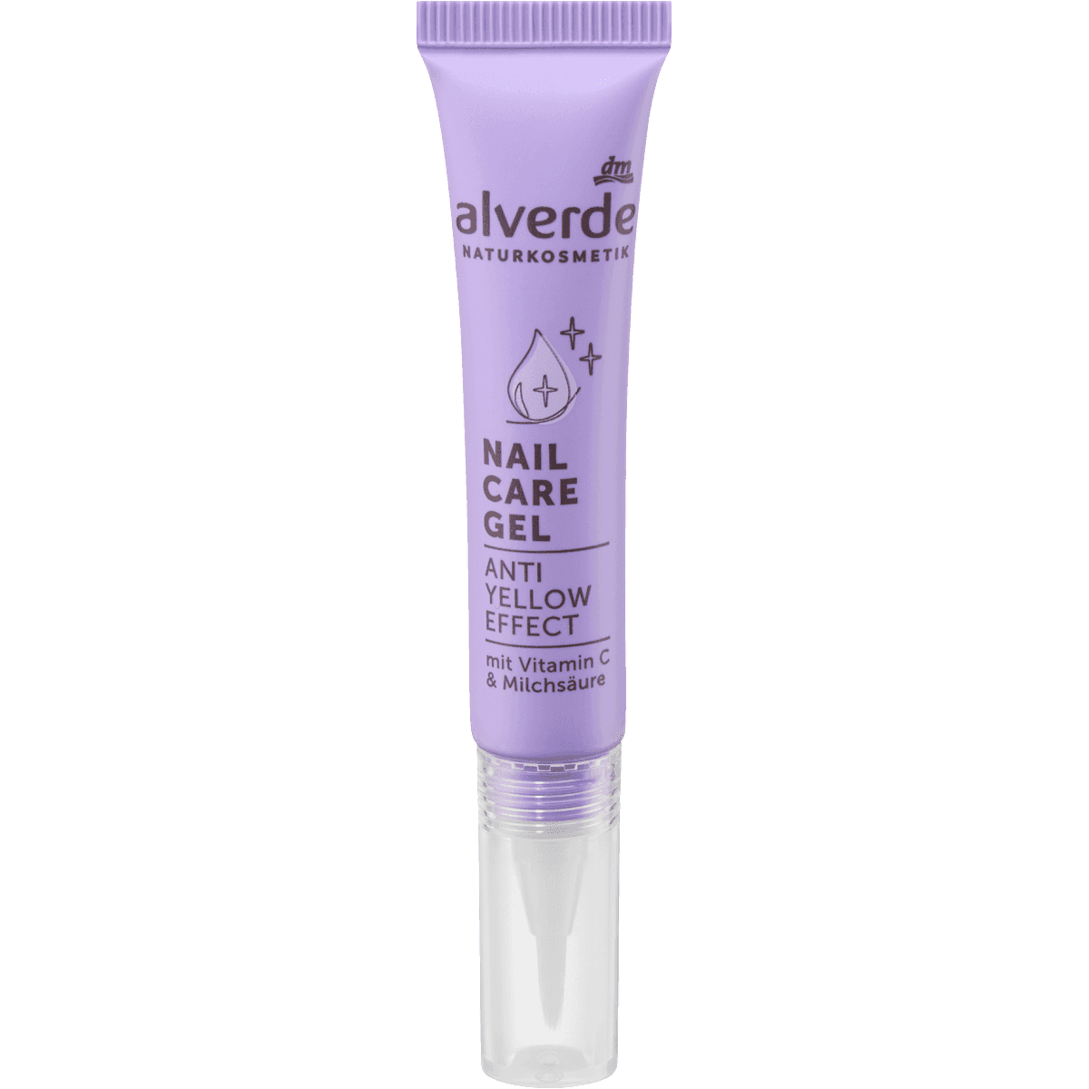alverde NATURKOSMETIK Stylo soin des ongles Anti Yellow Effect, 10 ml — produit allemand authentique au Maroc