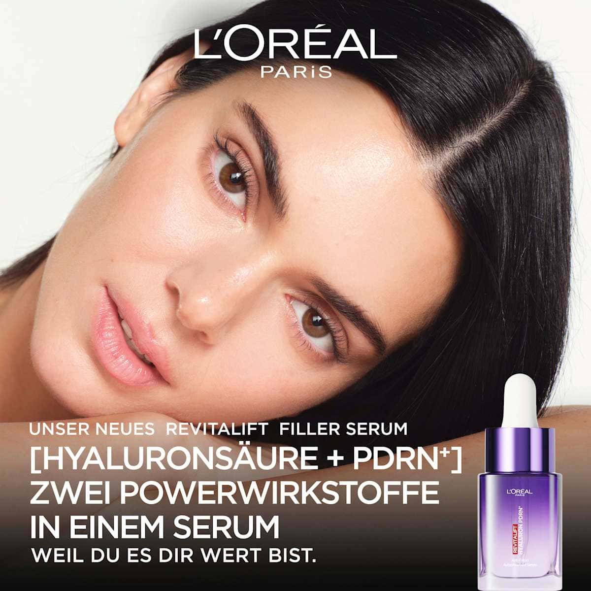 L'ORÉAL PARiS REVITALIFT Anti-Falten Serum Revitalift Acide hyaluronique PDRN+ aufpolsternd, 15 ml (L'ORÉAL PARiS REVITALIFT Anti-Falten Serum Revitalift Hyaluron PDRN+ aufpolsternd, 15 ml) — منتج ألماني أصلي في المغرب