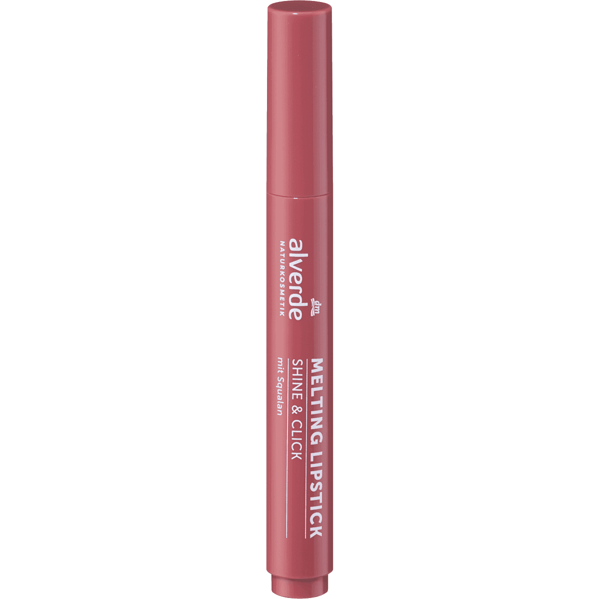 alverde NATURKOSMETIK Rouge à lèvres Melting Shine & Click 20, 2,8 g (alverde NATURKOSMETIK Lippenstift Melting Shine & Click 20, 2,8 g) — منتج ألماني أصلي في المغرب