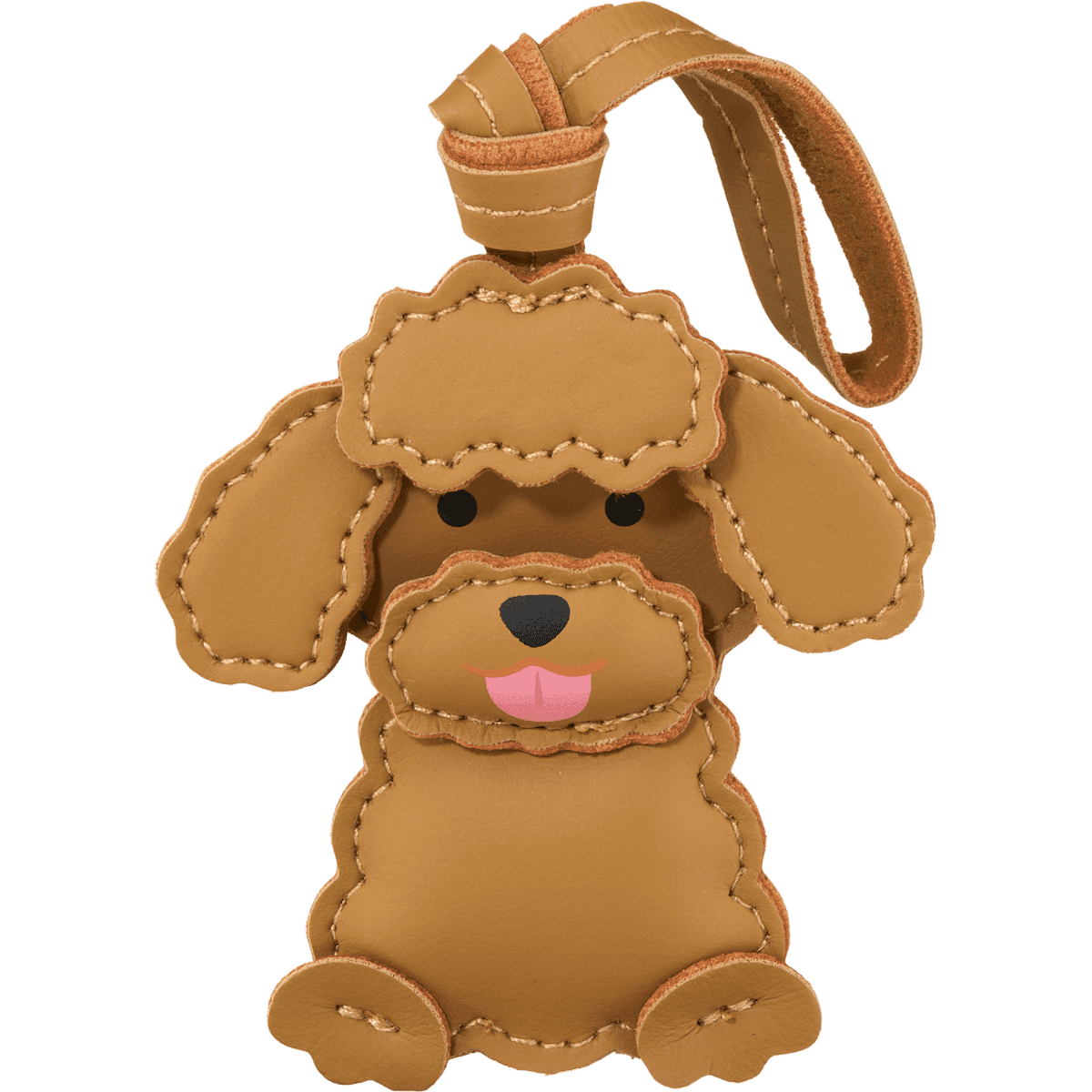 ebelin Bag Charm Pudel, brun, 1 pièce — produit allemand authentique au Maroc