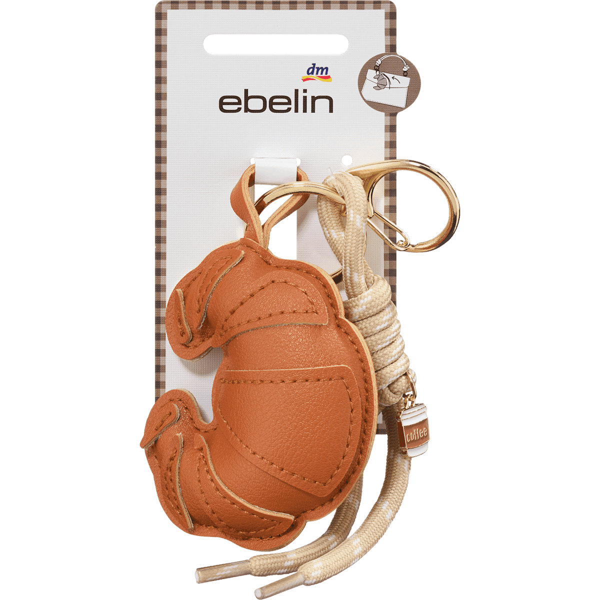ebelin Bag Charm Croissant, 1 pièce — منتج ألماني أصلي في المغرب