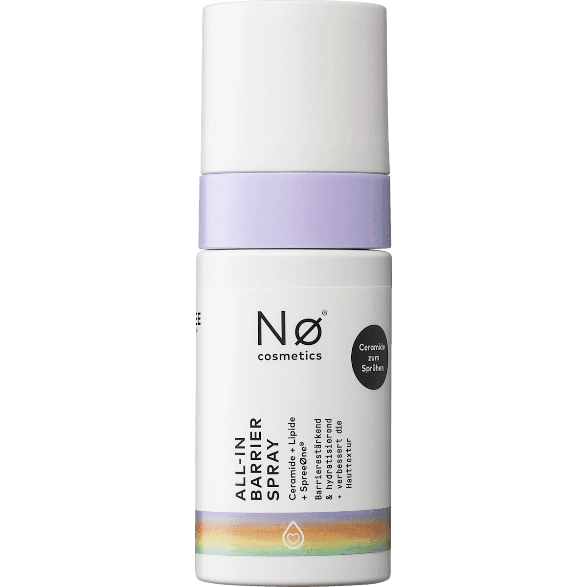 NØ cosmetics Brume visage All-In Barrier, 50 ml (NØ cosmetics Gesichtsspray All-In Barrier, 50 ml) — produit allemand authentique au Maroc