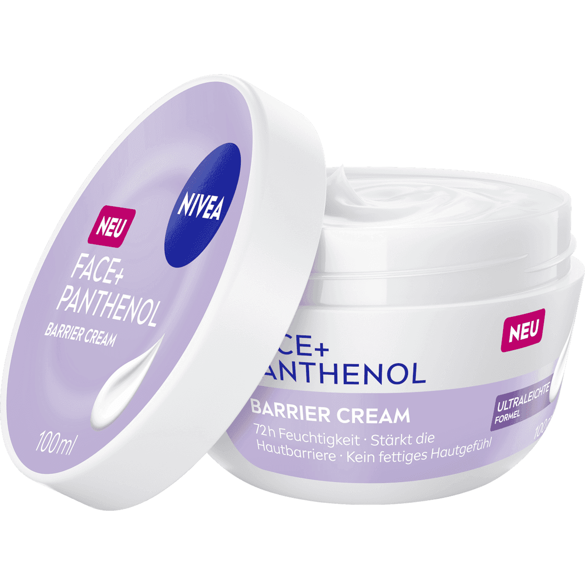 NIVEA crème visage Face+ Panthenol Barrier, 100 ml (NIVEA Gesichtscreme Face+ Panthenol Barrier, 100 ml) — produit allemand authentique au Maroc