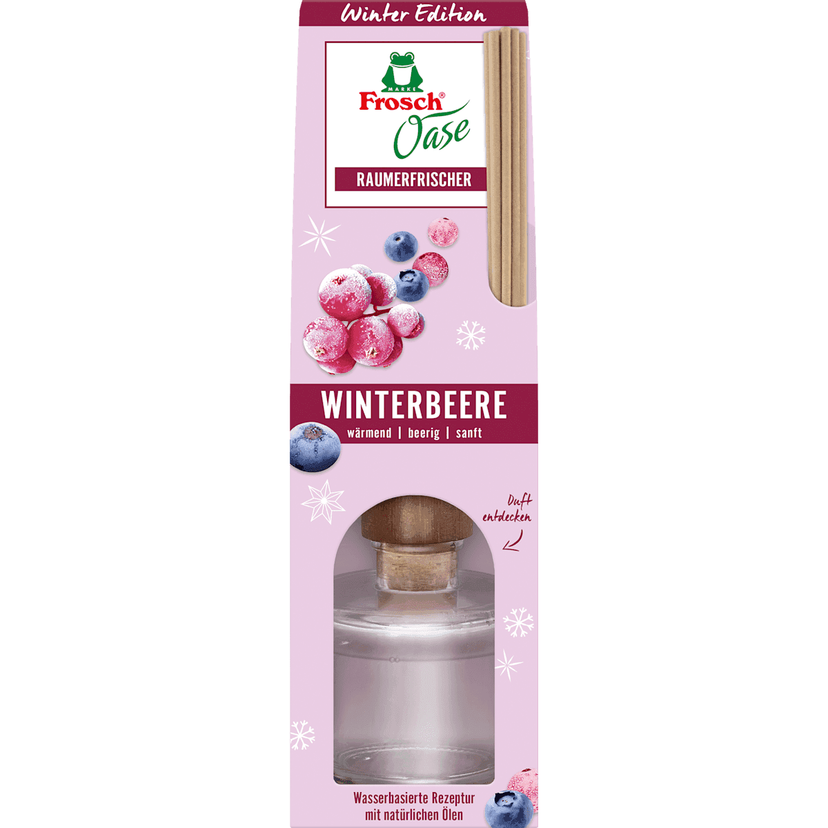 Frosch désodorisant baie d'hiver, 90 ml — produit allemand authentique au Maroc