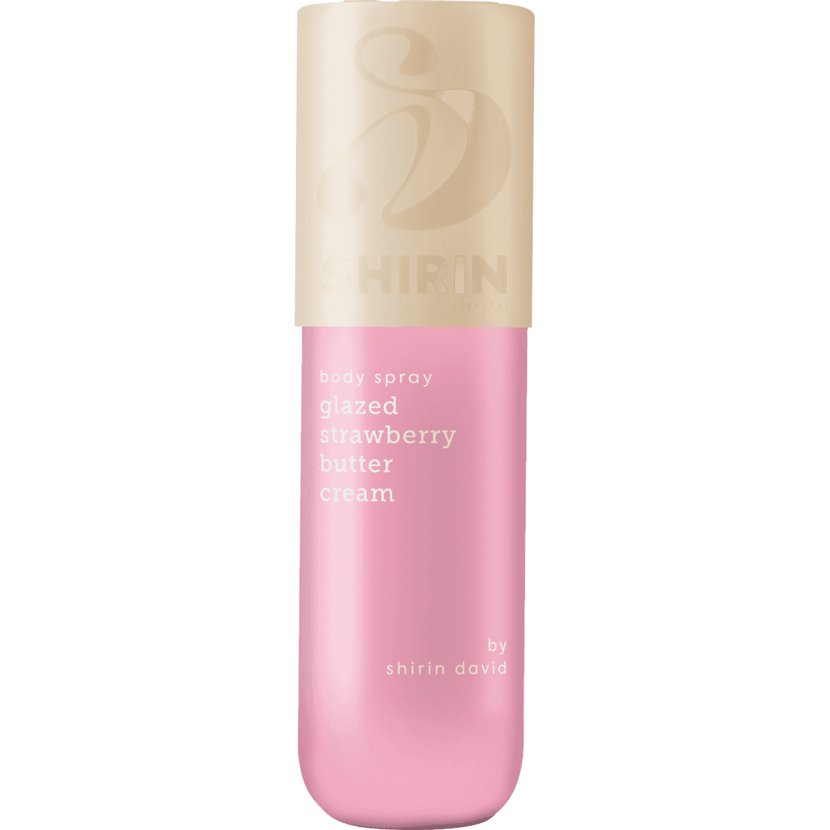 SHIRIN BEAUTY body spray Glazed Strawberry Butter Cream, 100 ml (SHIRIN BEAUTY Bodyspray Glazed Strawberry Butter Cream, 100 ml) — authentic German product in Morocco