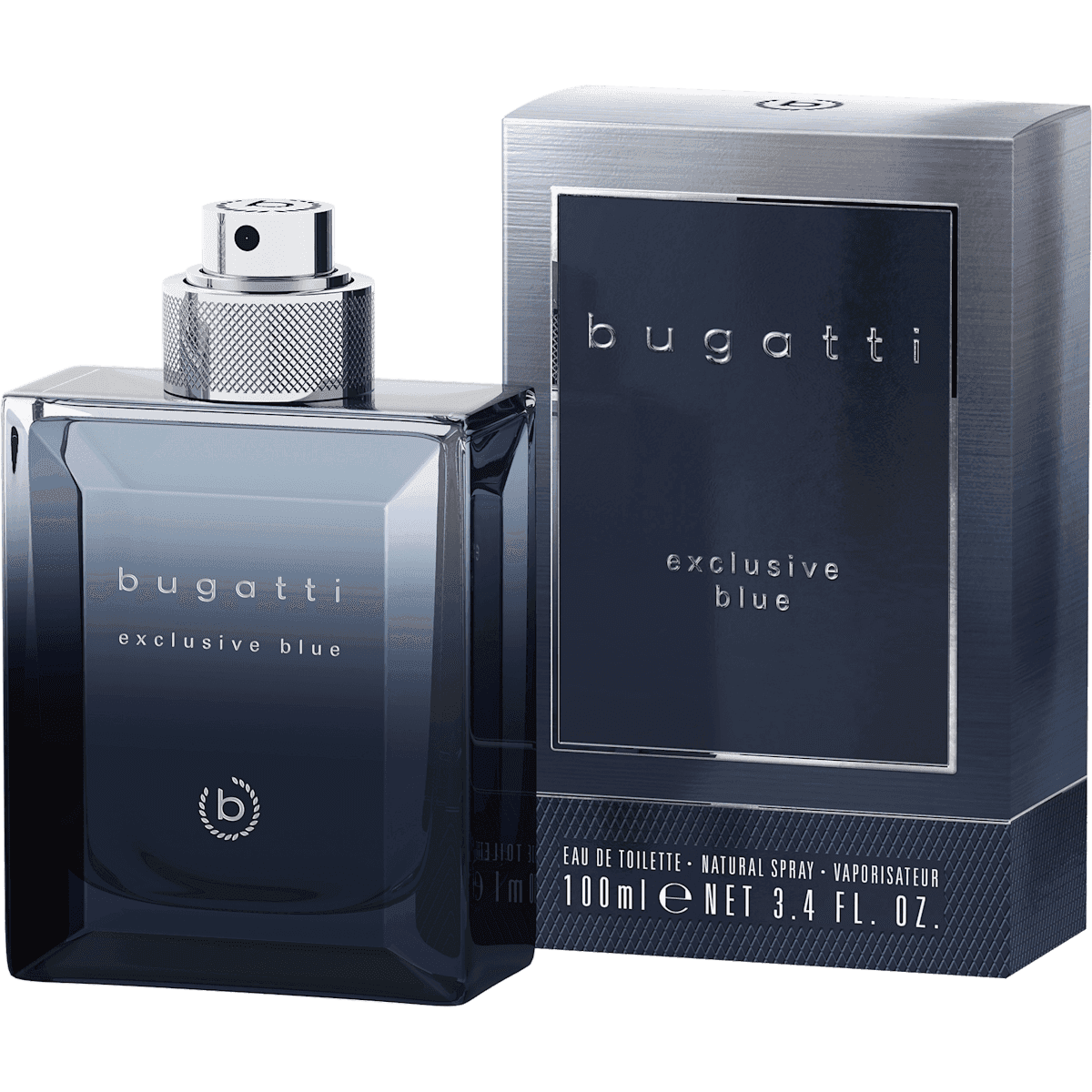 bugatti Exclusive Blue Eau de Toilette, 100 ml — منتج ألماني أصلي في المغرب