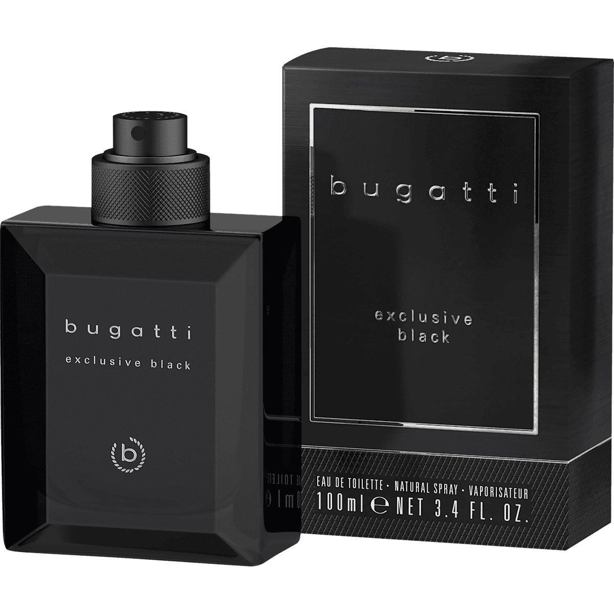 bugatti Exclusive Black for him Eau de Toilette, 100 ml — منتج ألماني أصلي في المغرب