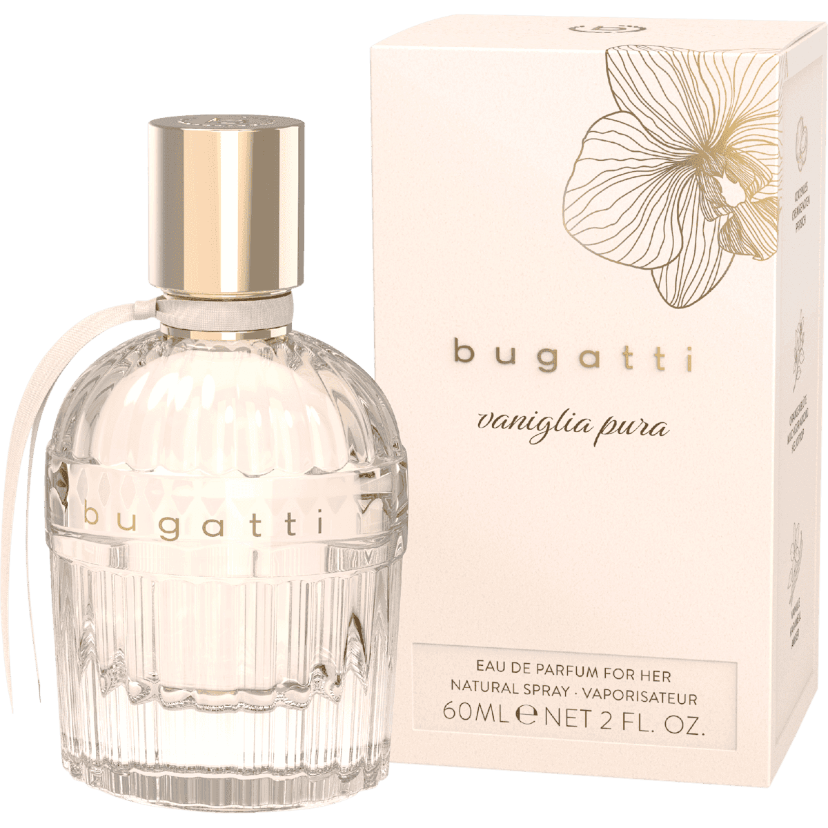 bugatti Vaniglia Pura Eau de Parfum, 60 ml — منتج ألماني أصلي في المغرب