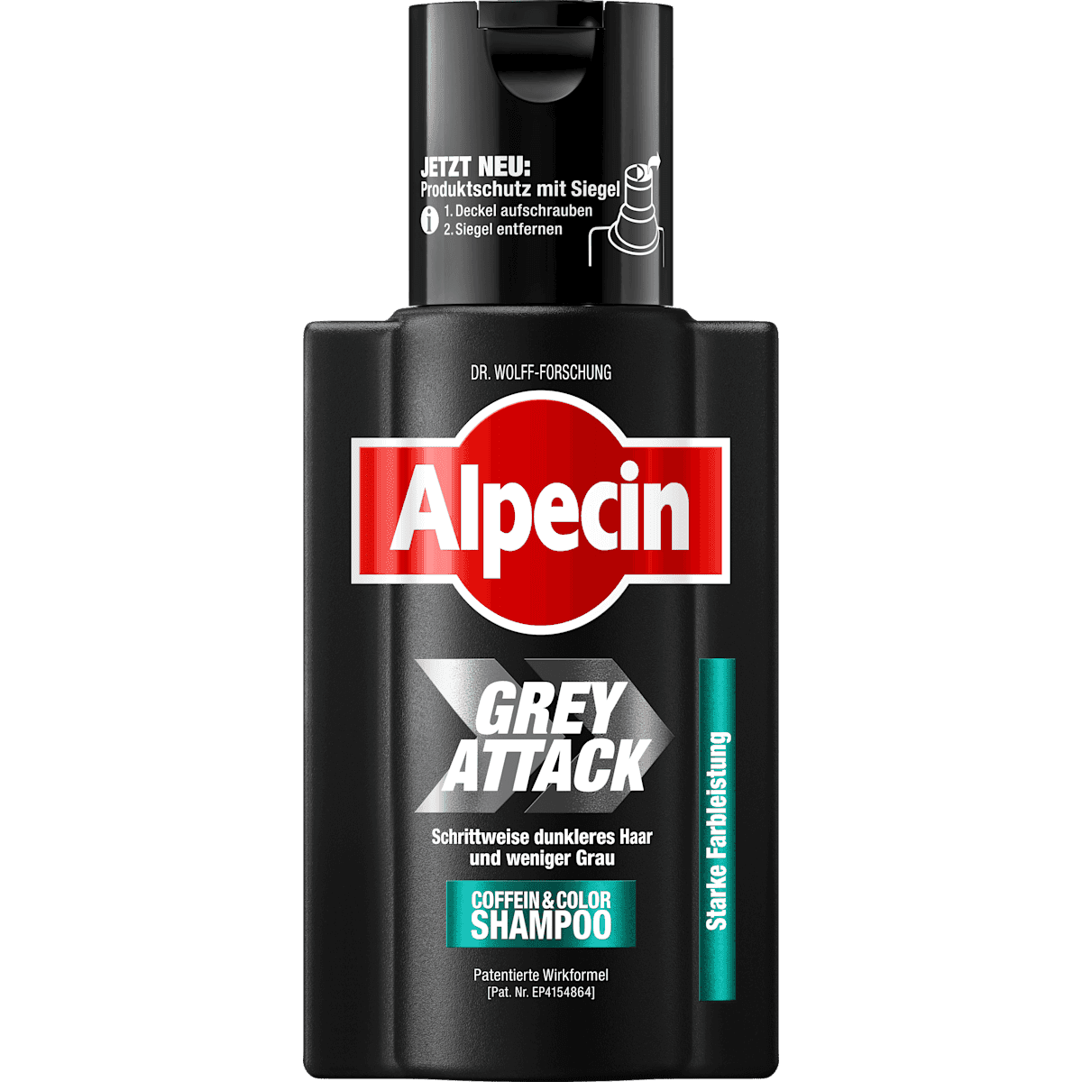 Alpecin Shampooing Grey Attack Coffein & Color, 200 ml — منتج ألماني أصلي في المغرب