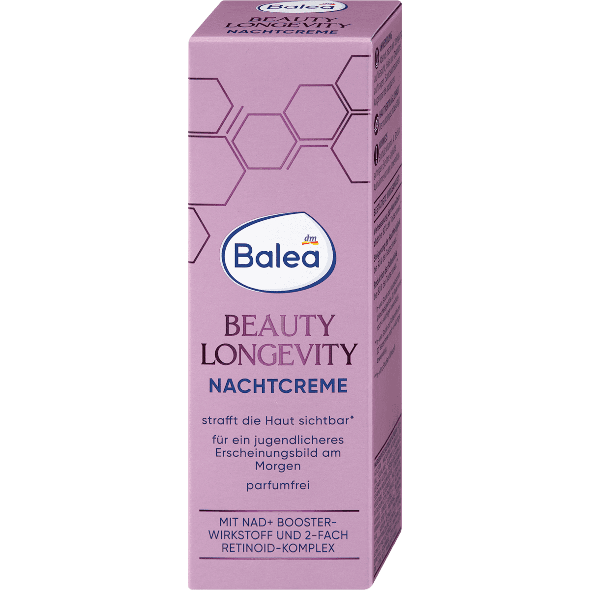 Balea crème de nuit Beauty Longevity, 50 ml (Balea Nachtcreme Beauty Longevity, 50 ml) — produit allemand authentique au Maroc