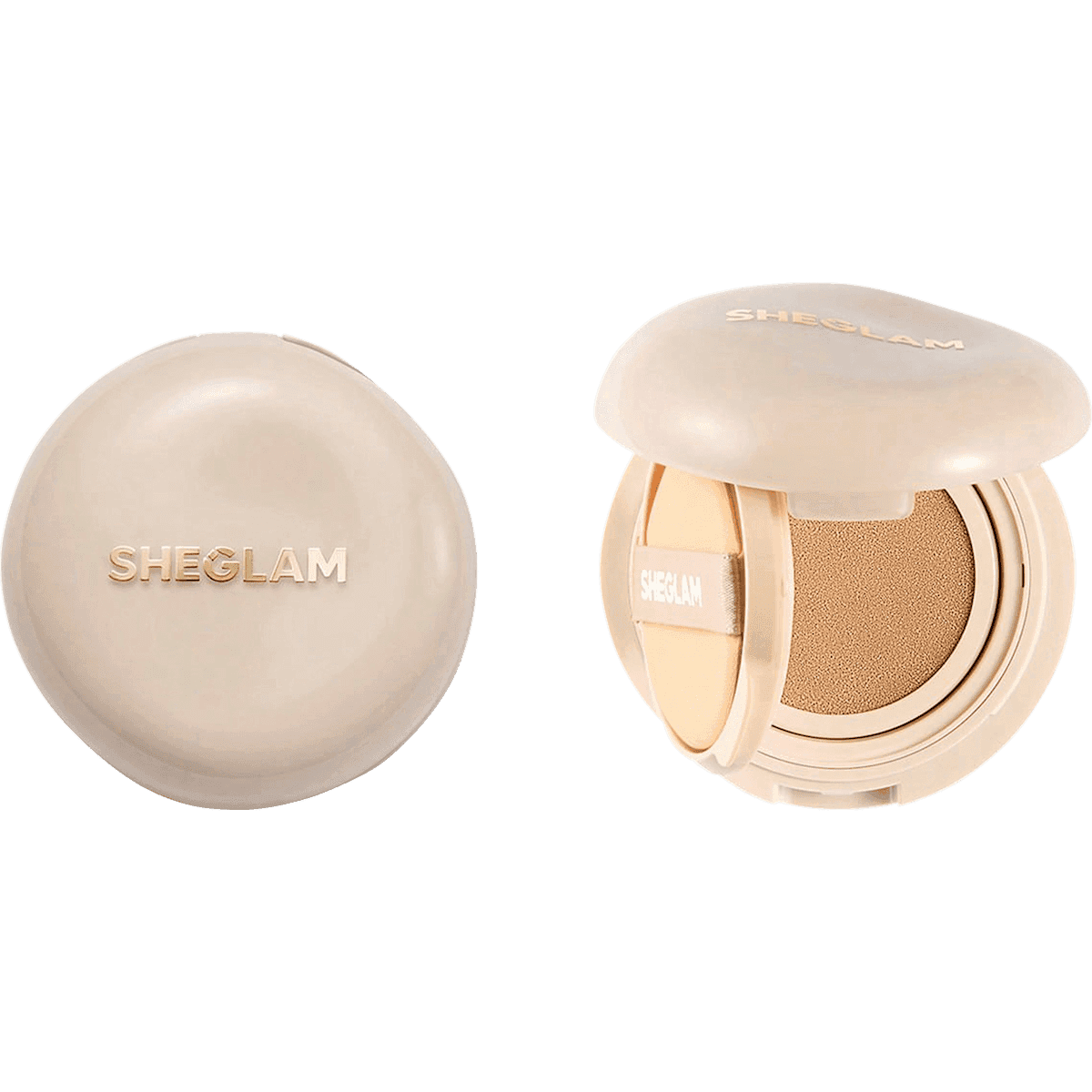 SHEGLAM Foundation Lock & Go Long-Lasting Cushion Sand, 12 g — authentic German product in Morocco