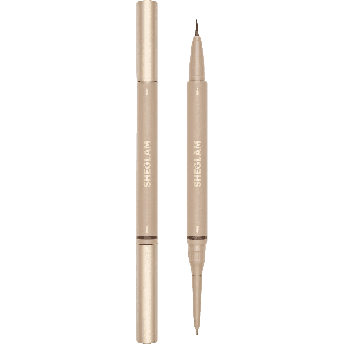SHEGLAM Crayon à sourcils Brows On Demand 2-in-1 03 taupe, 0,05 g — produit allemand authentique au Maroc