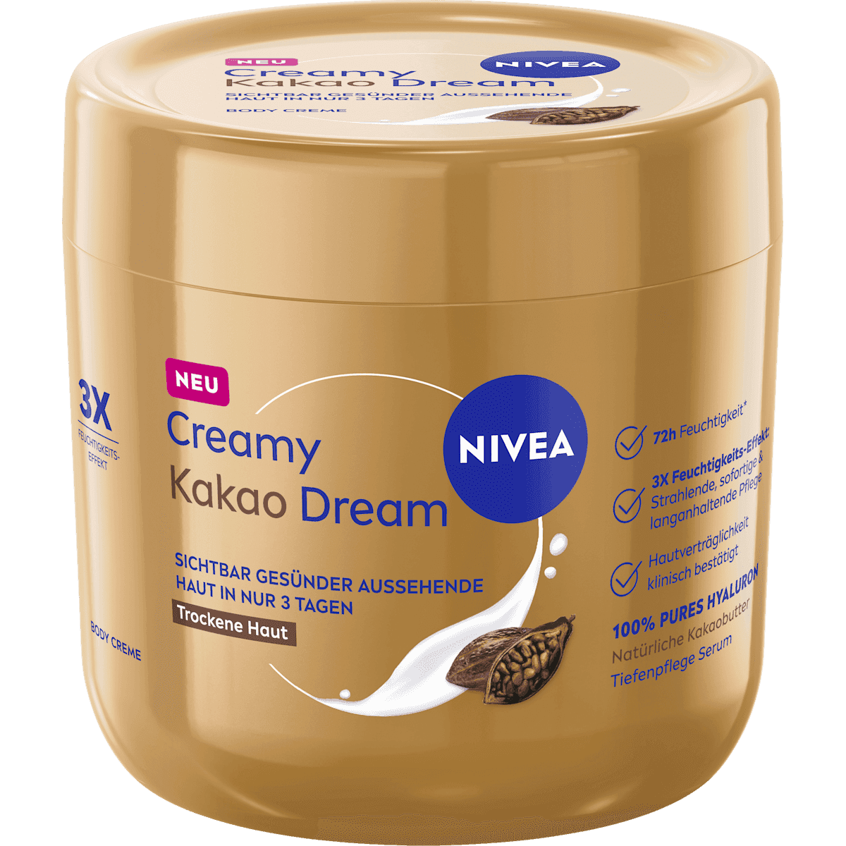 NIVEA body lotion Body cream cacao Dream, 400 ml (NIVEA Körpermilch Body Creme Kakao Dream, 400 ml) — authentic German product in Morocco