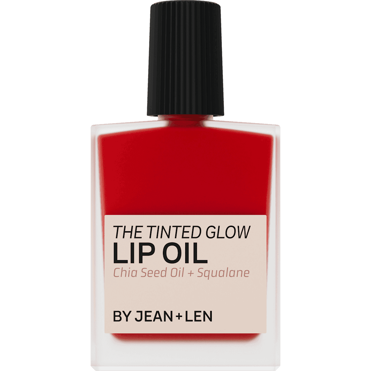 Jean&Len Huile à lèvres The Tinted Glow Lip Oil 010 Poppy Red, 14 ml — produit allemand authentique au Maroc
