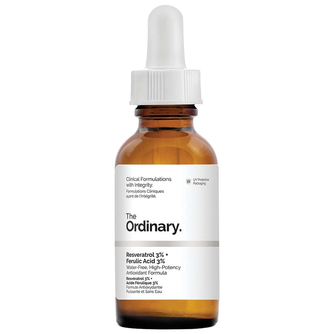 The Ordinary Resveratrol 3% + Ferulic Acid 3%, 30 ml — produit allemand authentique au Maroc