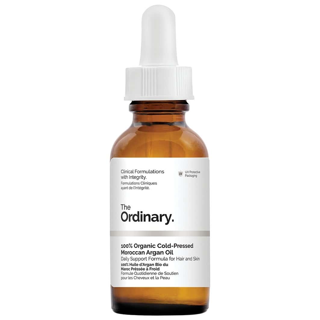 The Ordinary 100% Organic Cold-Pressed Moroccan Argan Oil, 30 ml — produit allemand authentique au Maroc