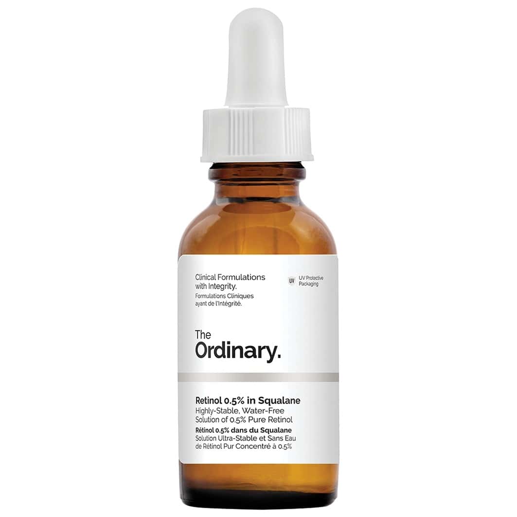 The Ordinary Retinol 0.5% in Squalane, 30 ml — produit allemand authentique au Maroc