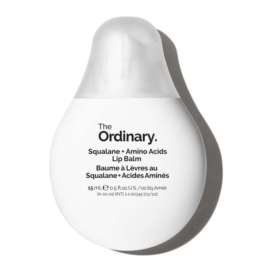 The Ordinary Squalane + Amino Acids Lip Balm, 15 ml — produit allemand authentique au Maroc