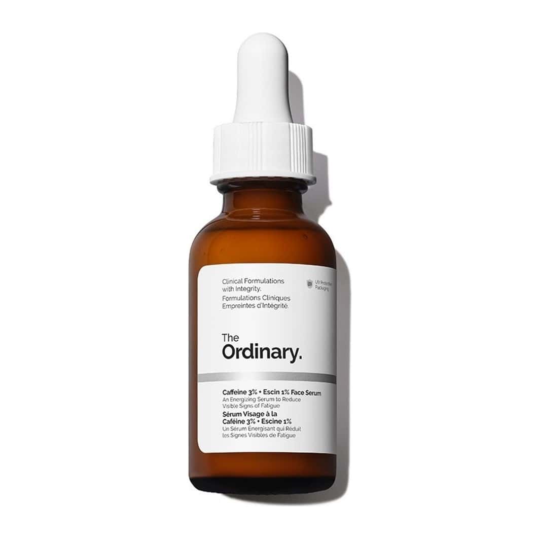 The Ordinary Caffeine + Escin, 30 ml — produit allemand authentique au Maroc