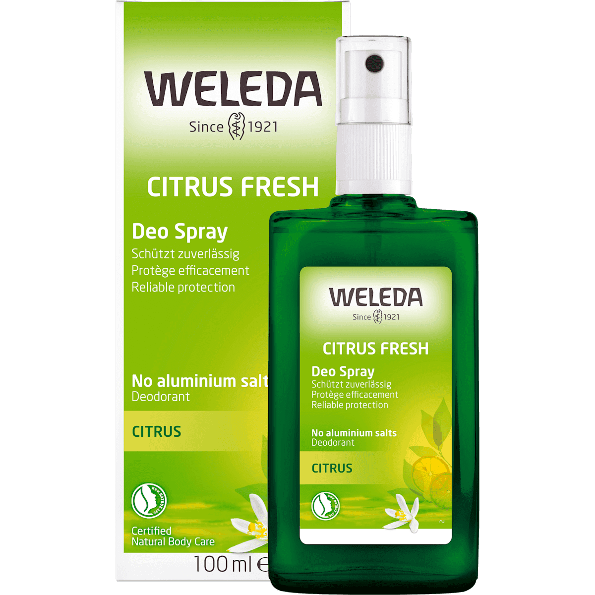 Weleda Deo Vaporisateur Citrus, 100 ml — منتج ألماني أصلي في المغرب