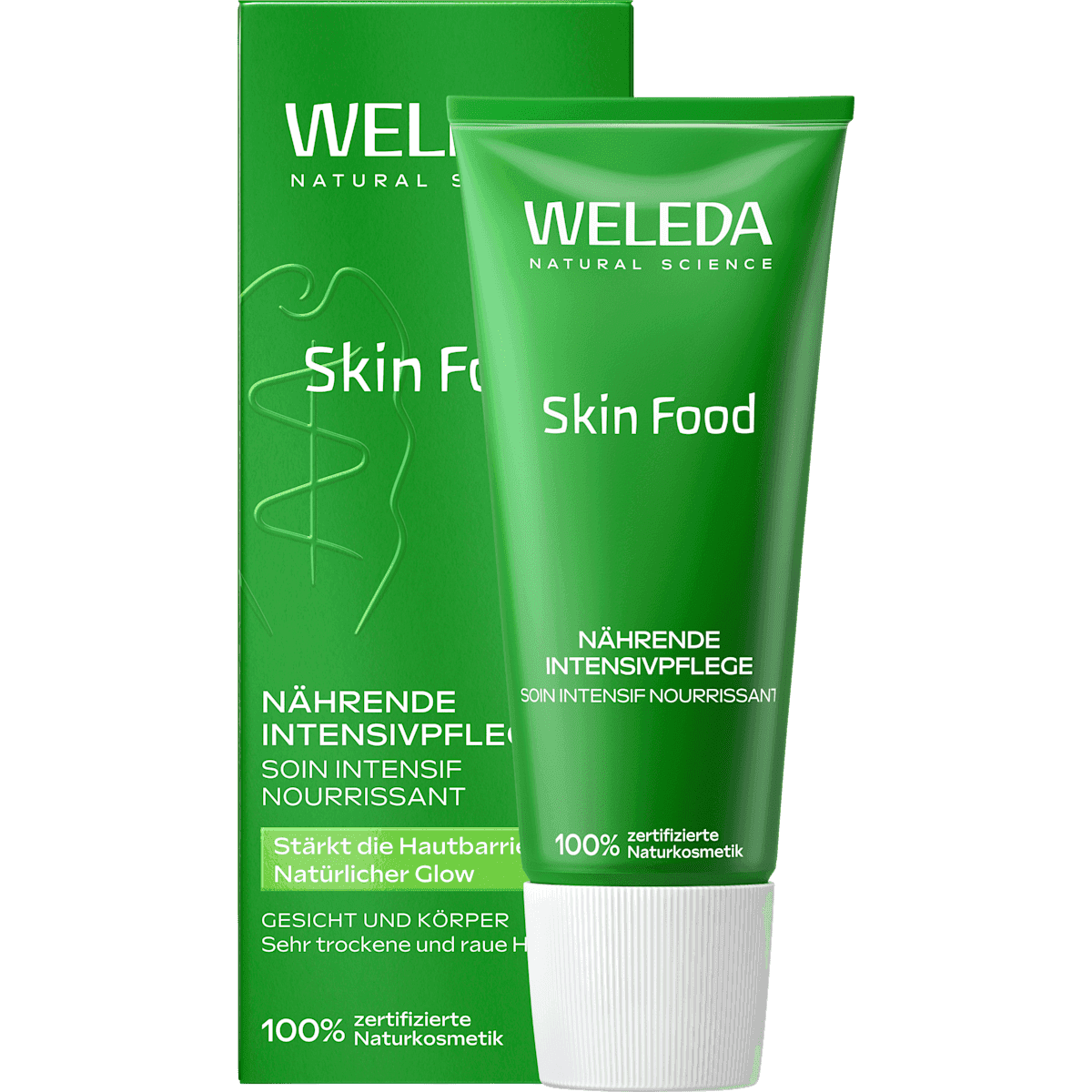 Weleda Crème intensive Skin Food visage & corps, 75 ml — produit allemand authentique au Maroc