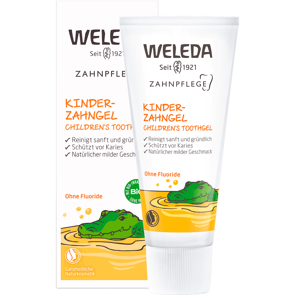 Weleda Dentifrice gel enfant sans fluor, 50 ml — منتج ألماني أصلي في المغرب