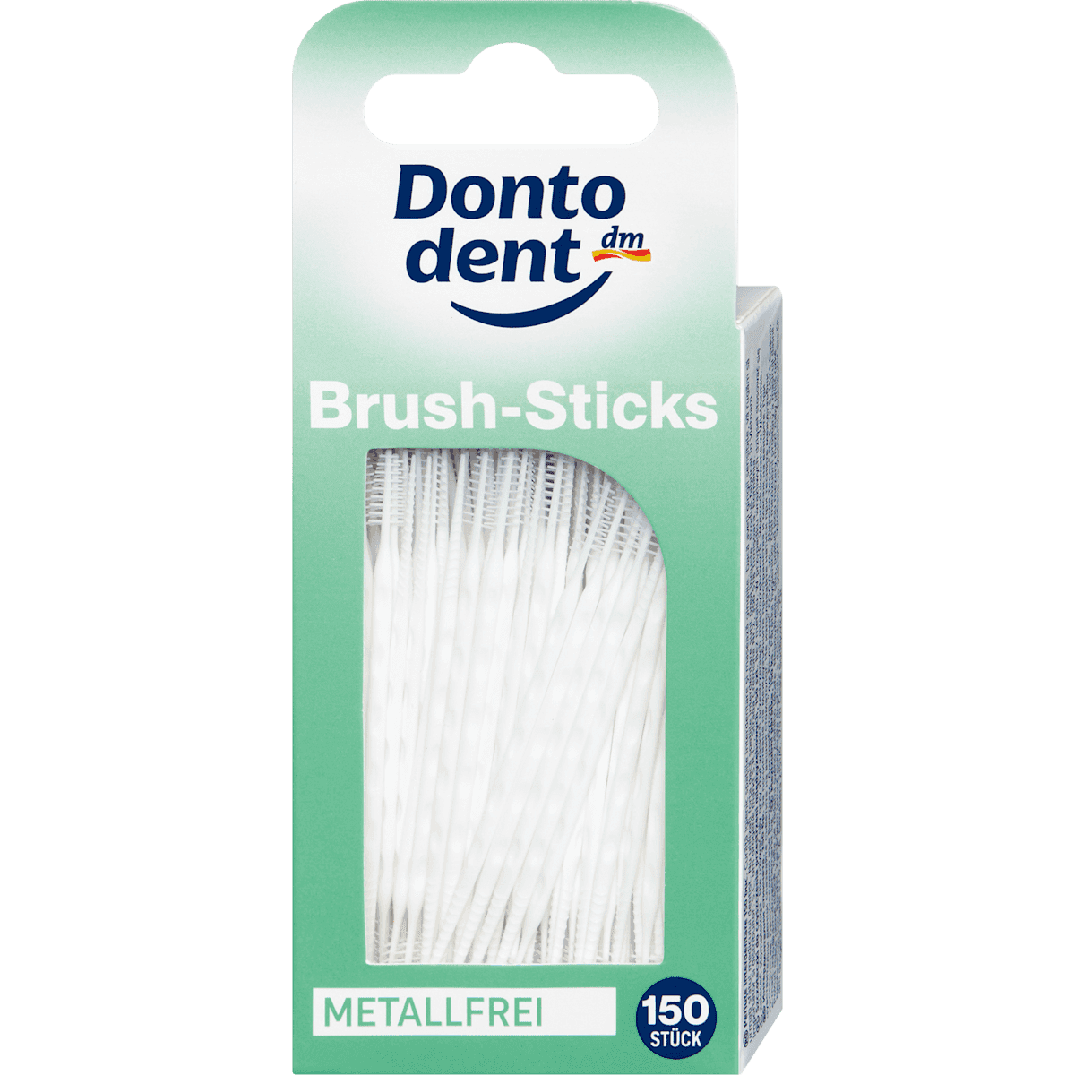 Dontodent Brush Sticks 150 pièces — منتج ألماني أصلي في المغرب
