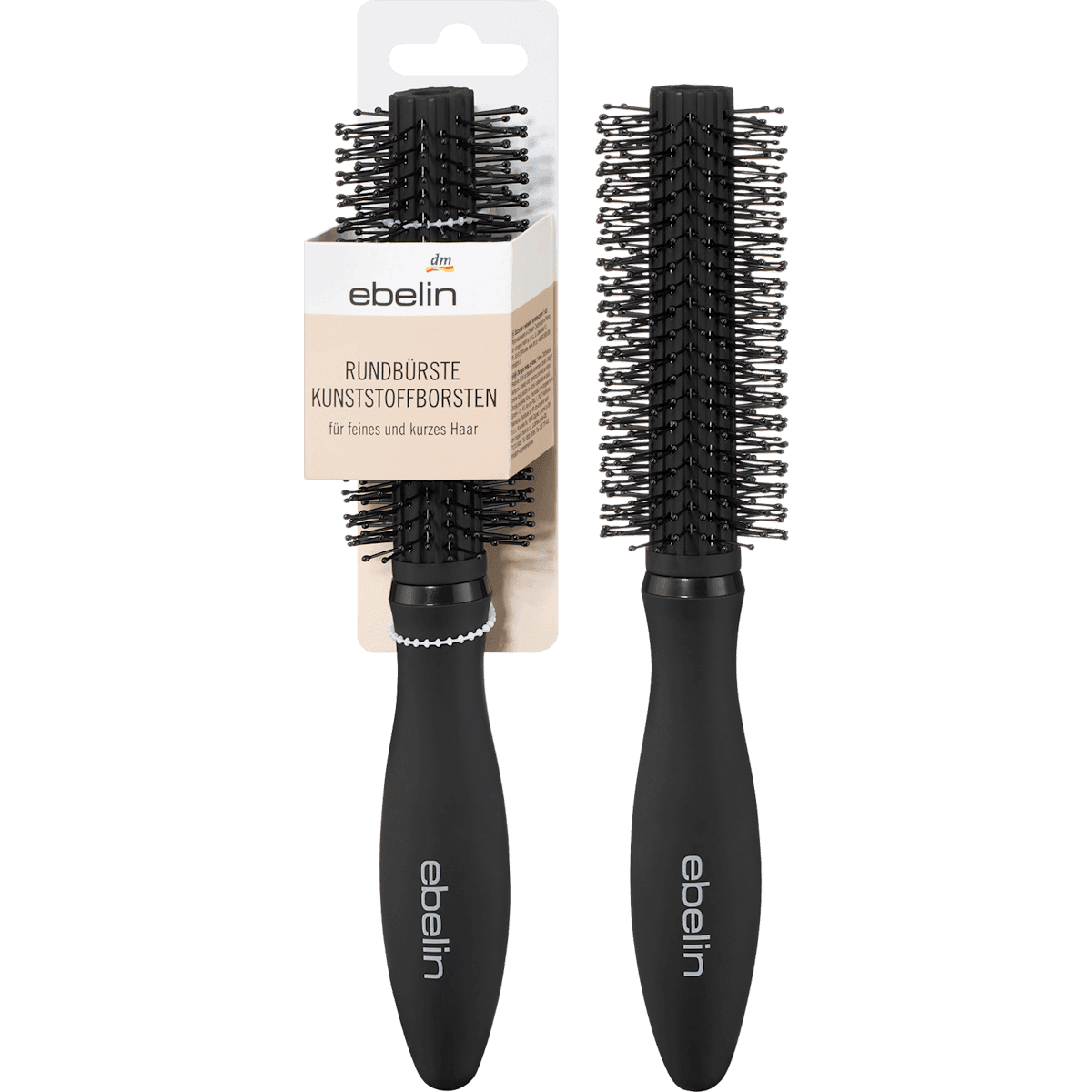 ebelin Brosse ronde poils synthétiques 1 pièce — produit allemand authentique au Maroc