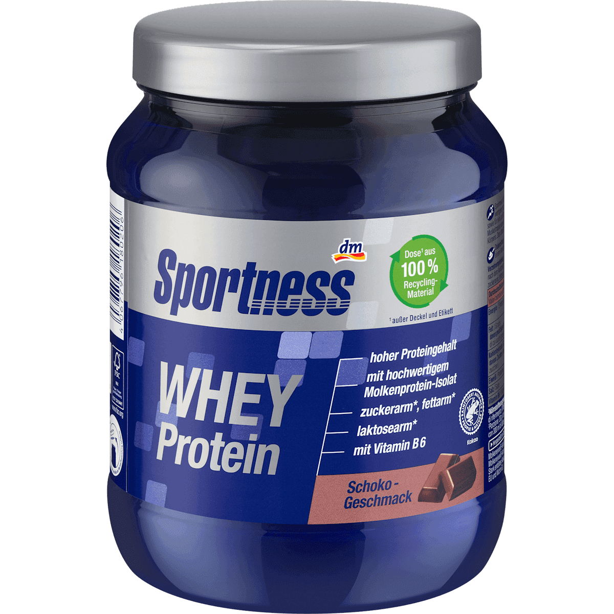Sportness Poudre protéine Whey chocolat, 450 g — منتج ألماني أصلي في المغرب