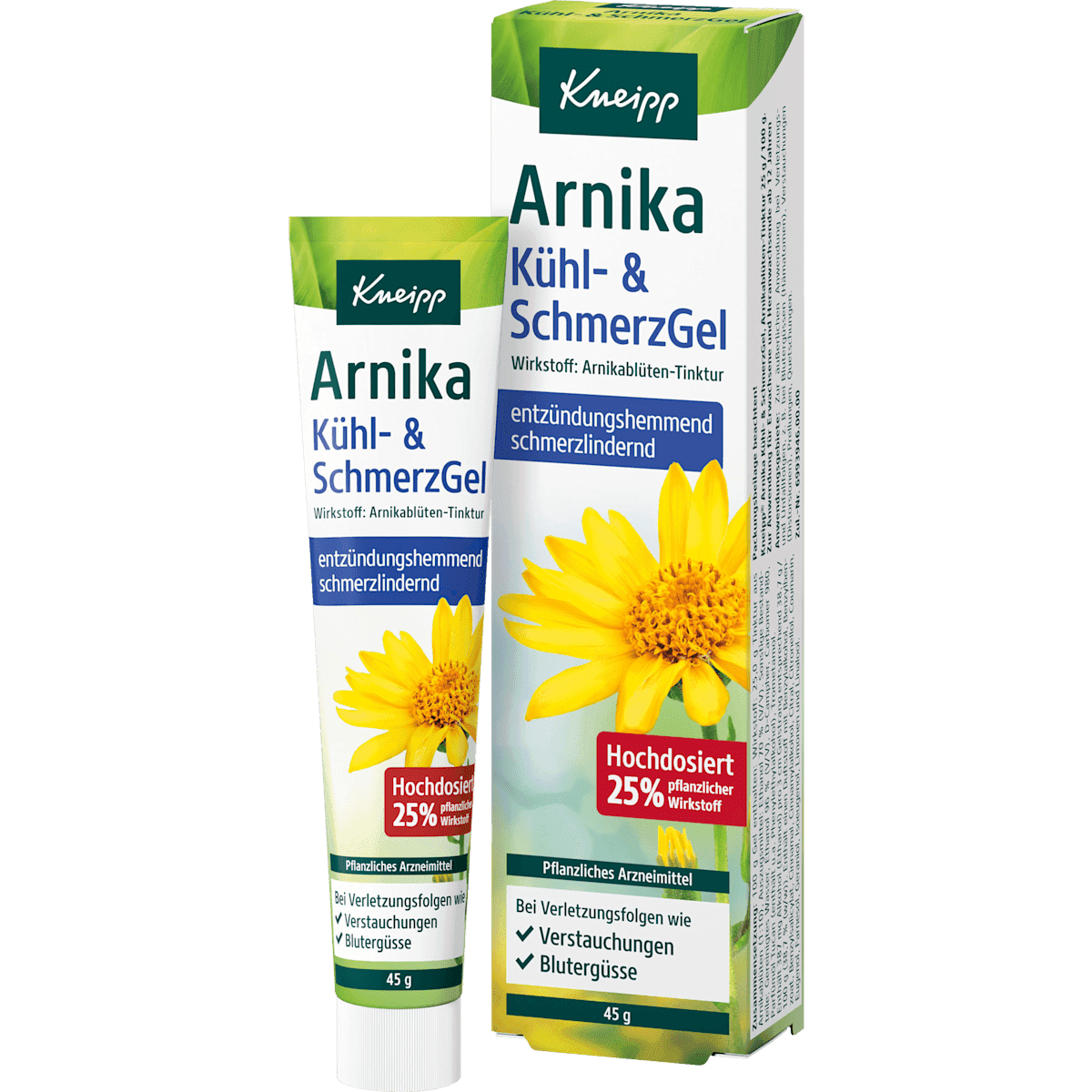 Kneipp arnica Frais- & SchmerzGel, 45 g — authentic German product in Morocco